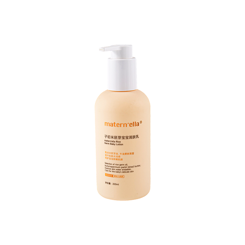 Ronde, gemakkelijk vast te houden PE-fles van 200 ml