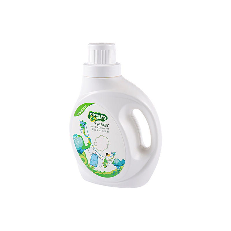 Geheel witte PE-fles van 1000 ml