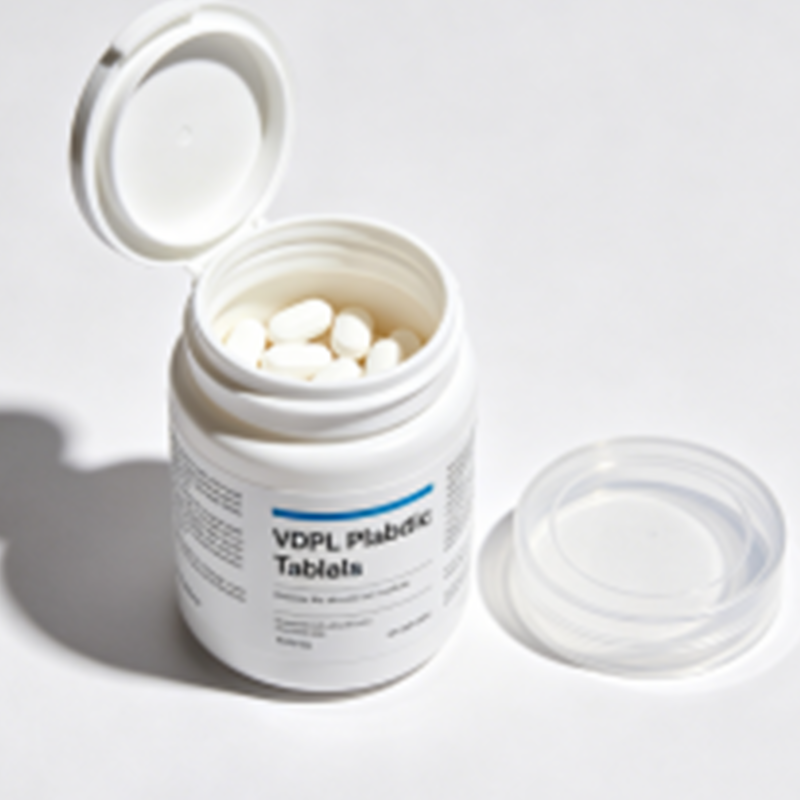 50 ml 100 ml ronde HDPE medicijnpil lege plastic fles