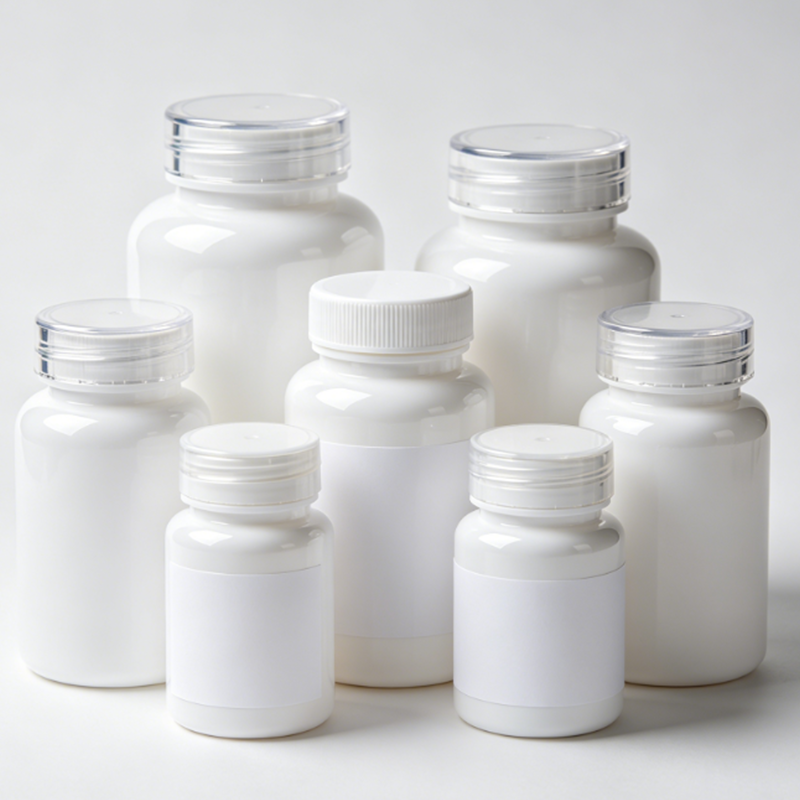50 ml 100 ml ronde HDPE medicijnpil lege plastic fles