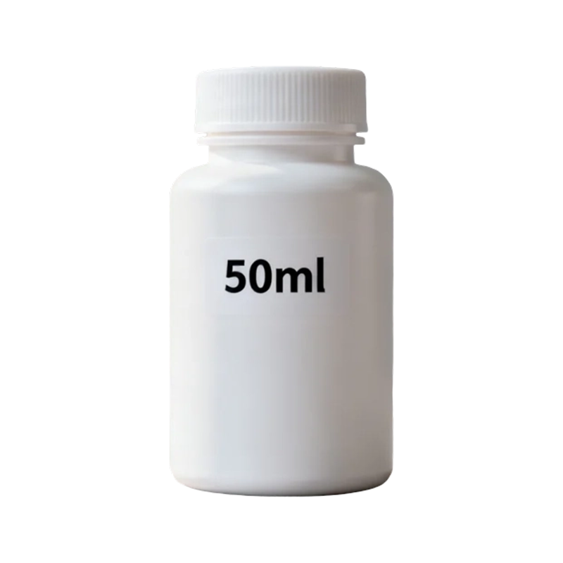 50 ml 100 ml ronde HDPE medicijnpil lege plastic fles